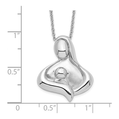 Sterling Silver Maternal Bond Pendant Necklace – view 3