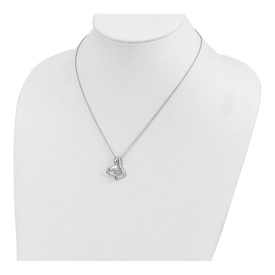 Sterling Silver Maternal Bond Pendant Necklace – view 5