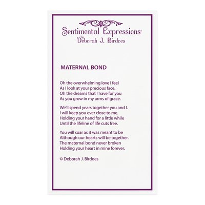 Sterling Silver Maternal Bond Pendant Necklace – view 6