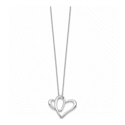 Sterling Silver 'daughter' Heart Necklace – view 2