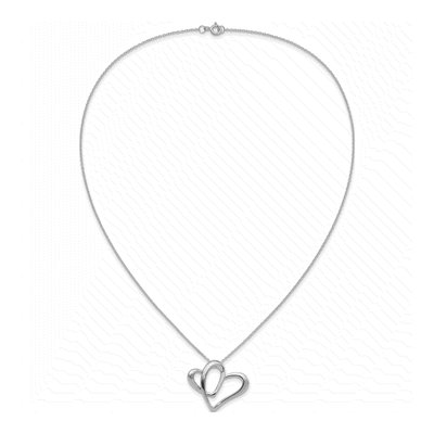 Sterling Silver 'daughter' Heart Necklace – view 5