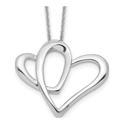 Sterling Silver 'daughter' Heart Necklace