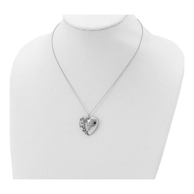 Sterling Silver 'bless Your Heart' Necklace – view 5
