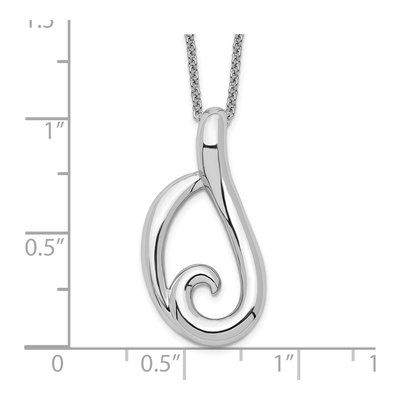 Sterling Silver Friendship Pendant Necklace – view 3