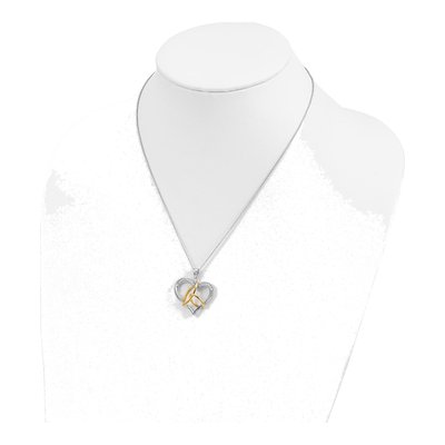 Gold-Plated Sterling Silver CZ To Have Hold Necklace – view 5