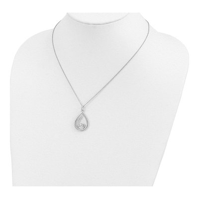 Sterling Silver 'remember Me Always' Pendant Necklace – view 5