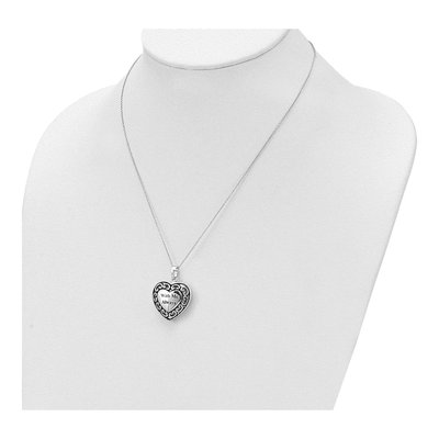Sterling Silver Ash Holder Pendant Necklace – view 5