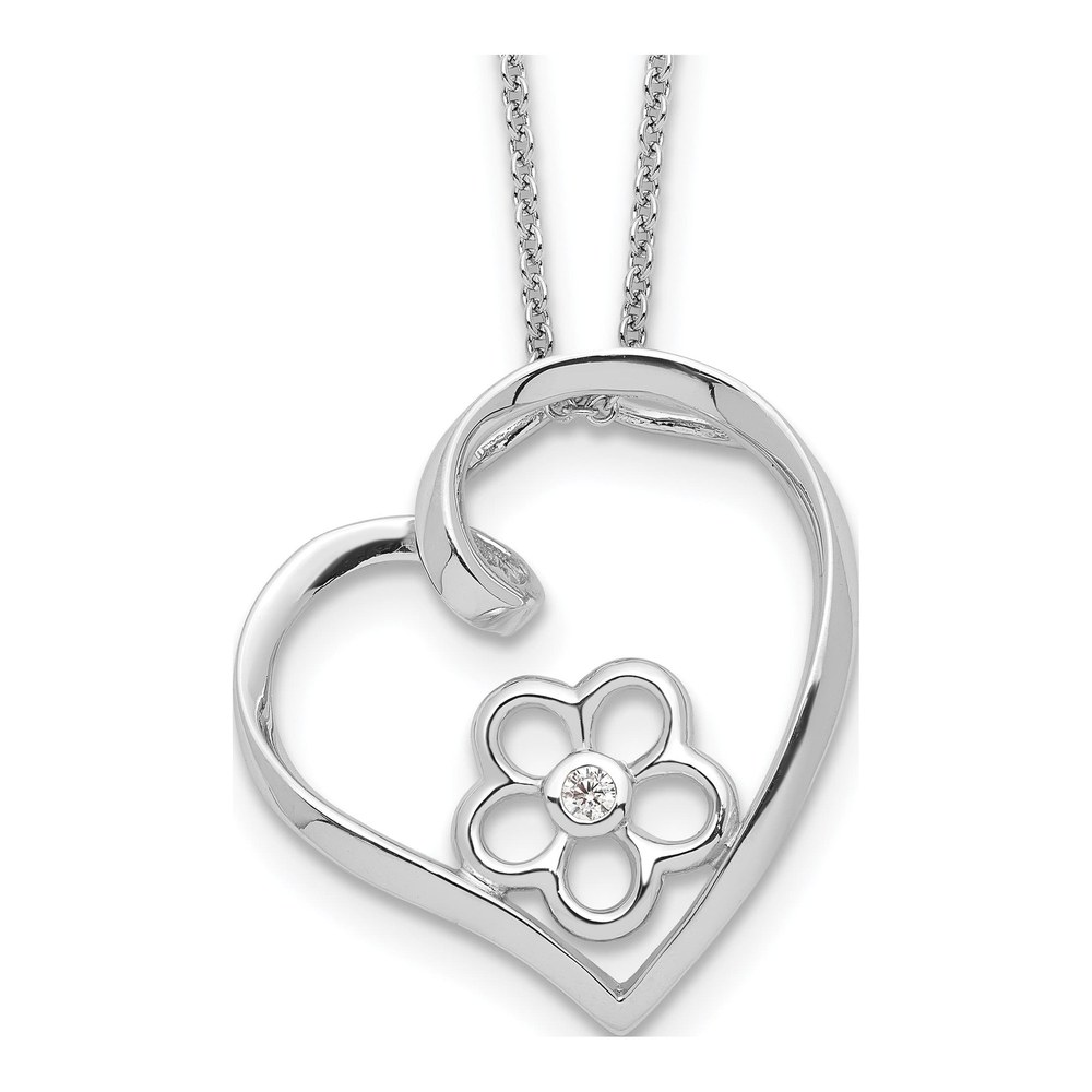 Sterling Silver CZ 'my Special Niece' Necklace