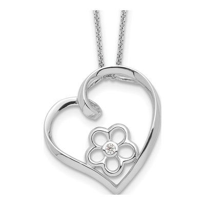 Sterling Silver CZ 'my Special Niece' Necklace