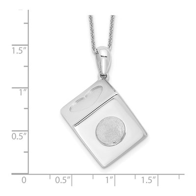 Sterling Silver 'lucky as Can Be' Pendant Necklace – view 3
