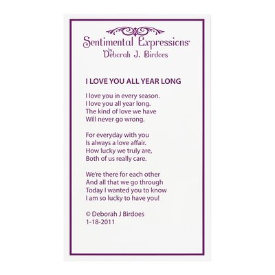 Sterling Silver CZ 'i Love You' Necklace – view 6
