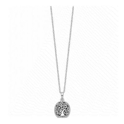 Sterling Silver Tree of Life Ash Holder Pendant Necklace – view 2