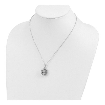 Sterling Silver Tree of Life Ash Holder Pendant Necklace – view 5