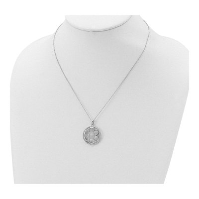 Sterling Silver CZ 'my Special Friend' Pendant Necklace – view 5