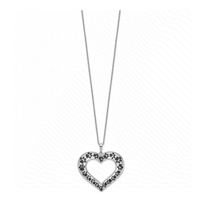 Sterling Silver Antiqued Animal Lover Pendant Necklace – view 2