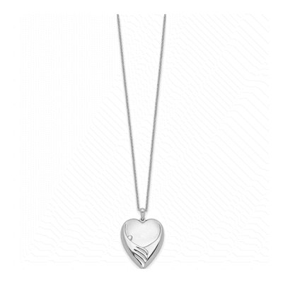 Sterling Silver 'forever My Baby' Pendant Necklace – view 2