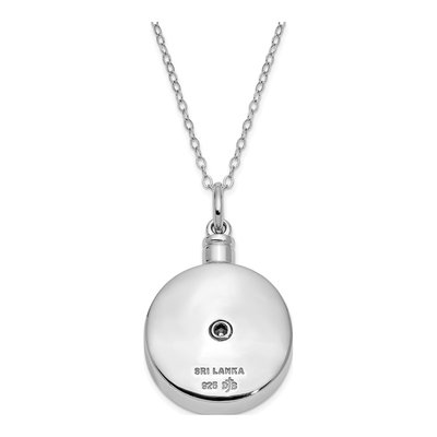 Sterling Silver Star Ash Holder Pendant Necklace – view 2