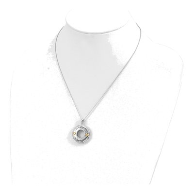 Gold-Plated Sterling Silver CZ 'i Love You More Grandma' Pendant Necklace – view 5