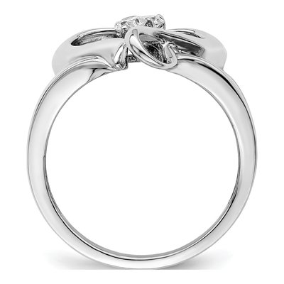 Sterling Silver CZ Pure Spirit Ring – view 2