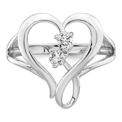Sterling Silver CZ Pure Spirit Ring – view 3