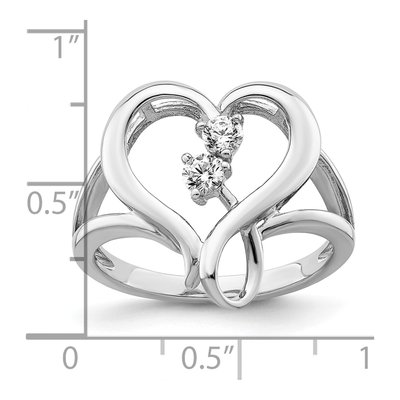 Sterling Silver CZ Pure Spirit Ring – view 5