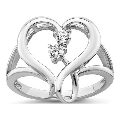 Sterling Silver CZ Pure Spirit Ring