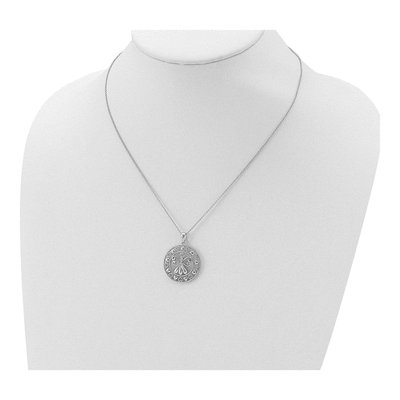 Sterling Silver CZ Angels Necklace – view 5
