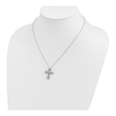 Sterling Silver CZ 'i Still Believe' Necklace – view 5
