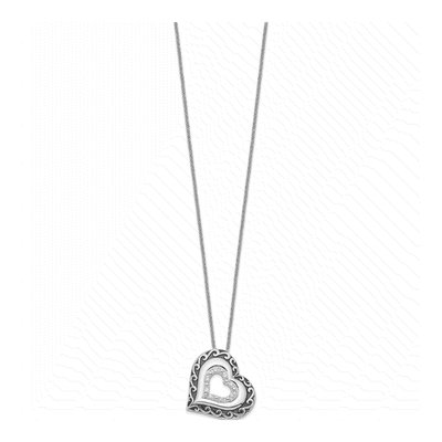 Sterling Silver CZ Mother of Bride Necklace – view 2