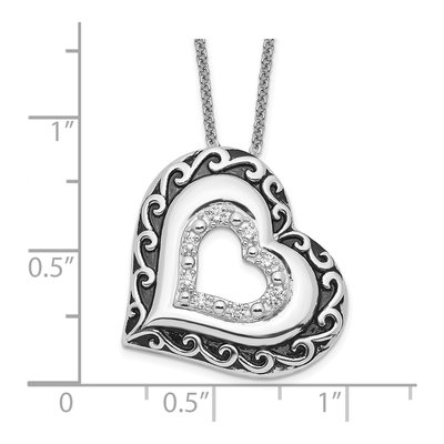 Sterling Silver CZ Mother of Bride Necklace – view 5