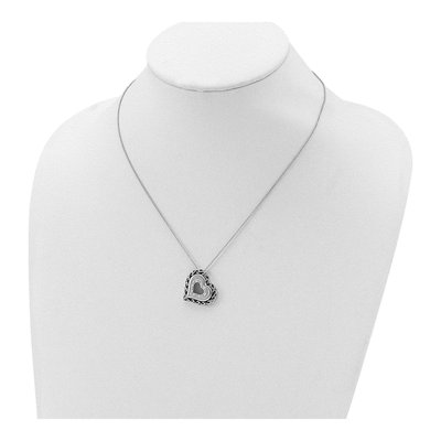 Sterling Silver CZ Mother of Bride Necklace – view 6