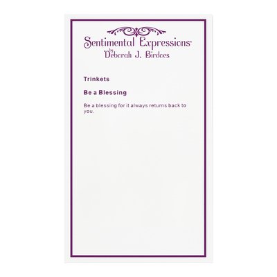 Sterling Silver CZ Girls' 'be Blessing' Necklace – view 6