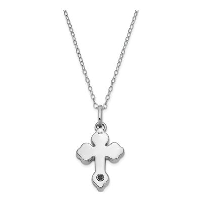 Sterling Silver Cross Ash Holder Necklace, 18 In – view 7