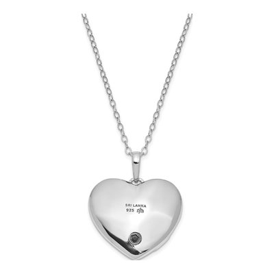 Sterling Silver Pet Ash Holder Pendant Necklace – view 3