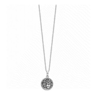 Sterling Silver Ash Holder Pendant Necklace – view 2
