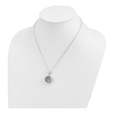 Sterling Silver Ash Holder Pendant Necklace – view 4