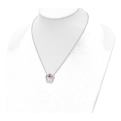 Sterling Silver CZ 'my Sweet Daughter' Necklace – view 4