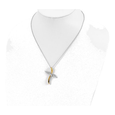 Gold-Plated Sterling Silver Faith Flight Pendant Necklace – view 4