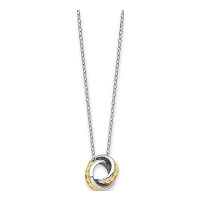 Gold-Plated Sterling Silver Always Together Pendant Necklace – view 2