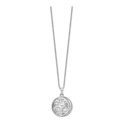 Sterling Silver Ash Holder Pendant Necklace – view 2