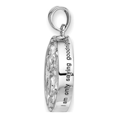 Sterling Silver Ash Holder Pendant Necklace – view 6