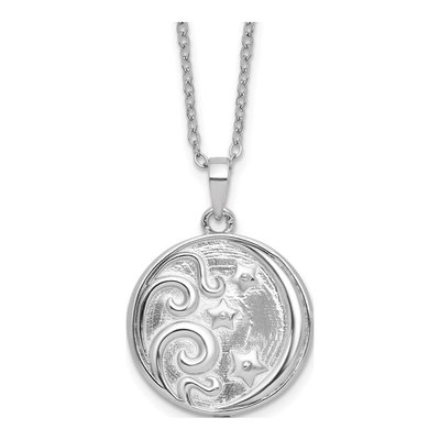Sterling Silver Ash Holder Pendant Necklace