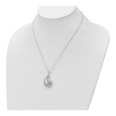 Sterling Silver Forever Loved Ash Holder Pendant Necklace – view 5