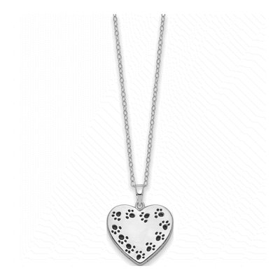 Sterling Silver Pet Ash Holder Pendant Necklace – view 2