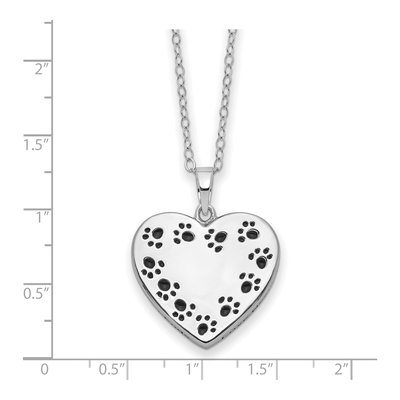 Sterling Silver Pet Ash Holder Pendant Necklace – view 6