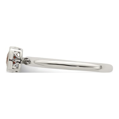 Sterling Silver & 14K Gold Citrine Ring – view 4