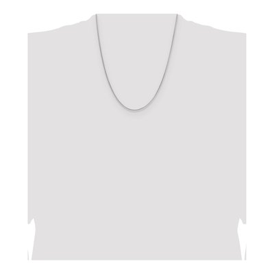 Sterling Silver 0.95mm Diamond-Cut Round Box Chain – view 4
