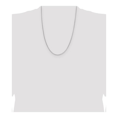 Sterling Silver 0.95mm Diamond-Cut Round Box Chain – view 4