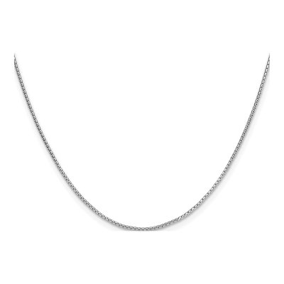 Sterling Silver 0.95mm Diamond-Cut Round Box Chain – view 2