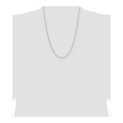 Sterling Silver 0.95mm Diamond-Cut Round Box Chain – view 4